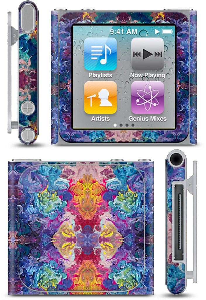 Rainbow Flow Abstract iPod Skin