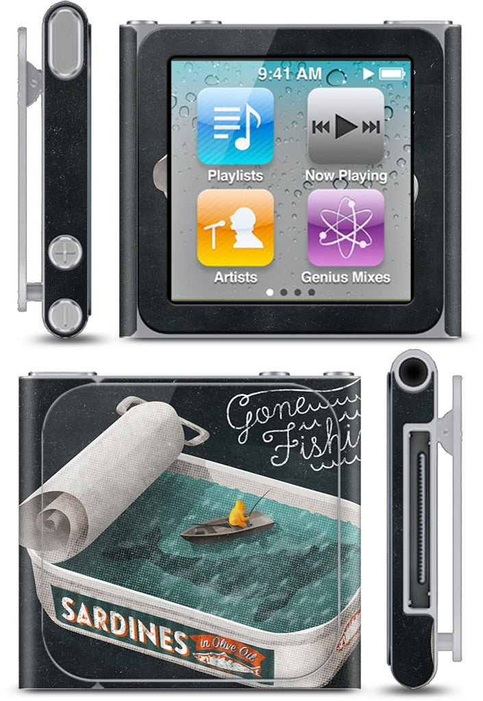 Gone Fishin' iPod Skin