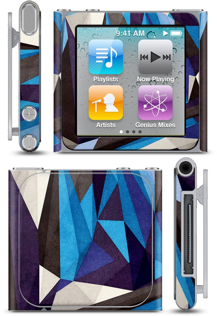 Blue Something iPod Skin