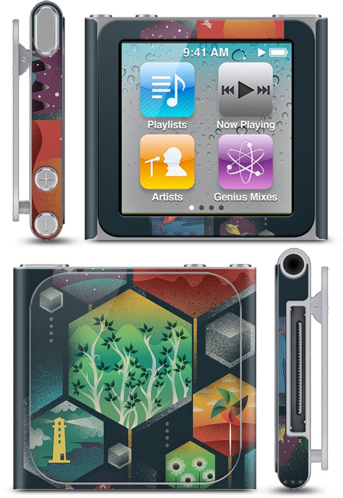Geometrical Wonders iPod Skin