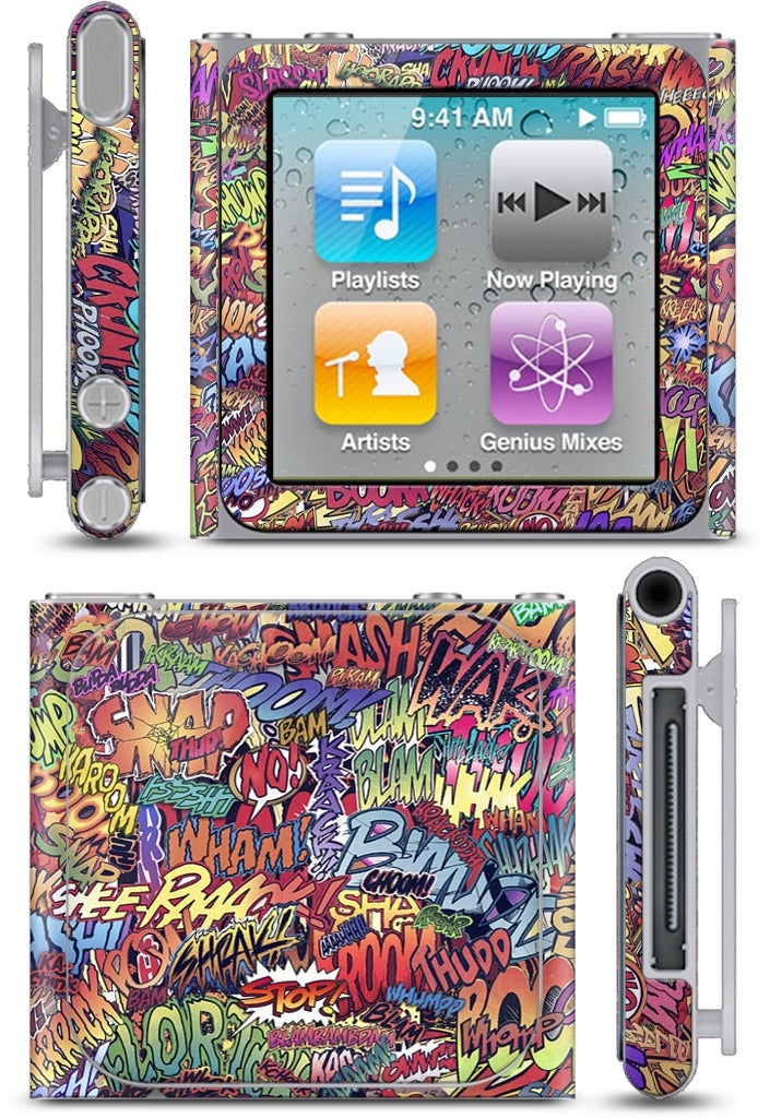 Action Packed iPod Skin