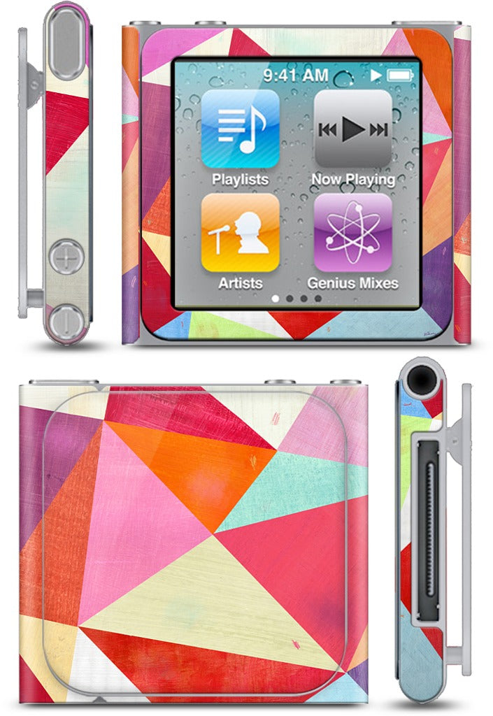 Pink Triangle iPod Skin