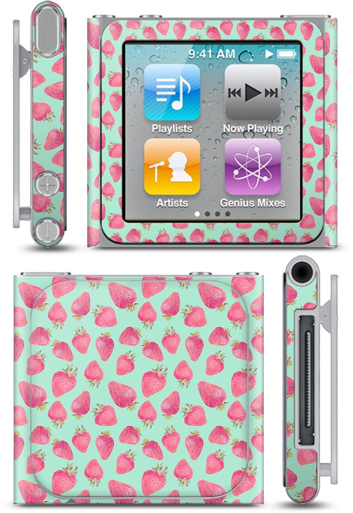 Strawberry iPod Skin