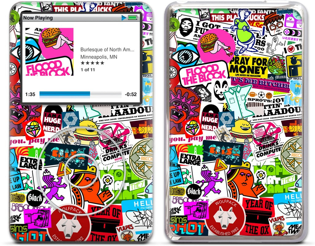 Too Much Everything iPod Skin