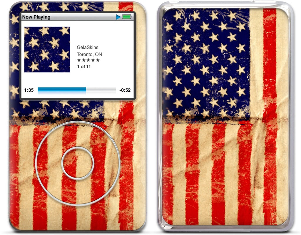 Stars and Stripes iPod Skin