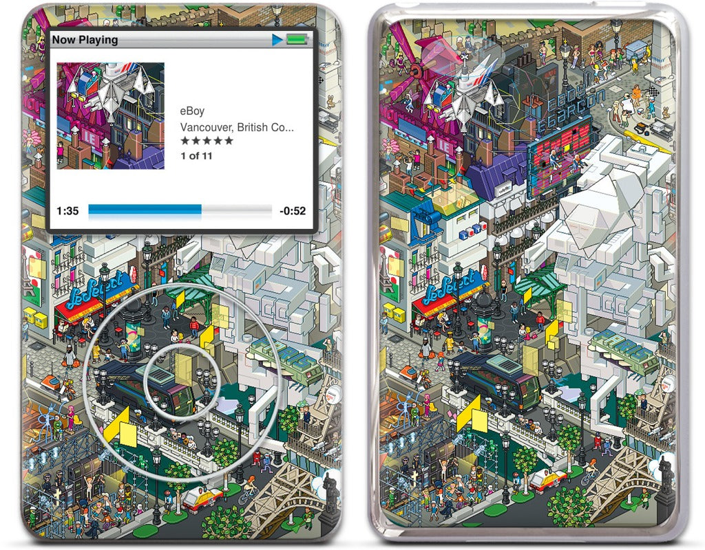 Paris iPod Skin