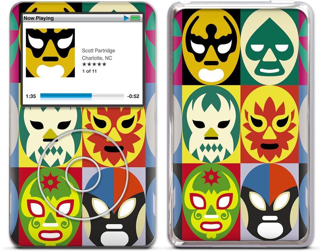 Lucha Libre iPod Skin