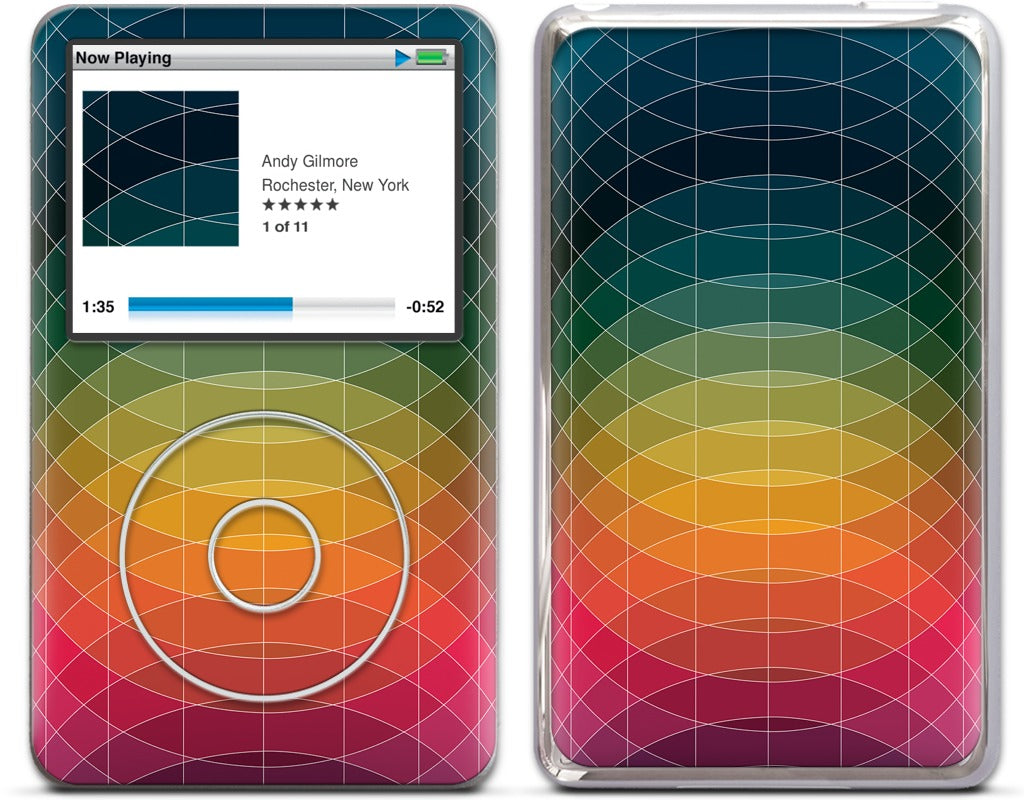 Chroma iPod Skin