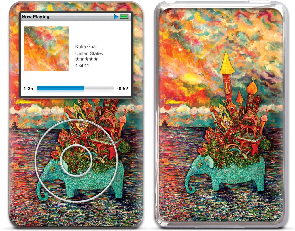 "Warm Waters" iPod Skin
