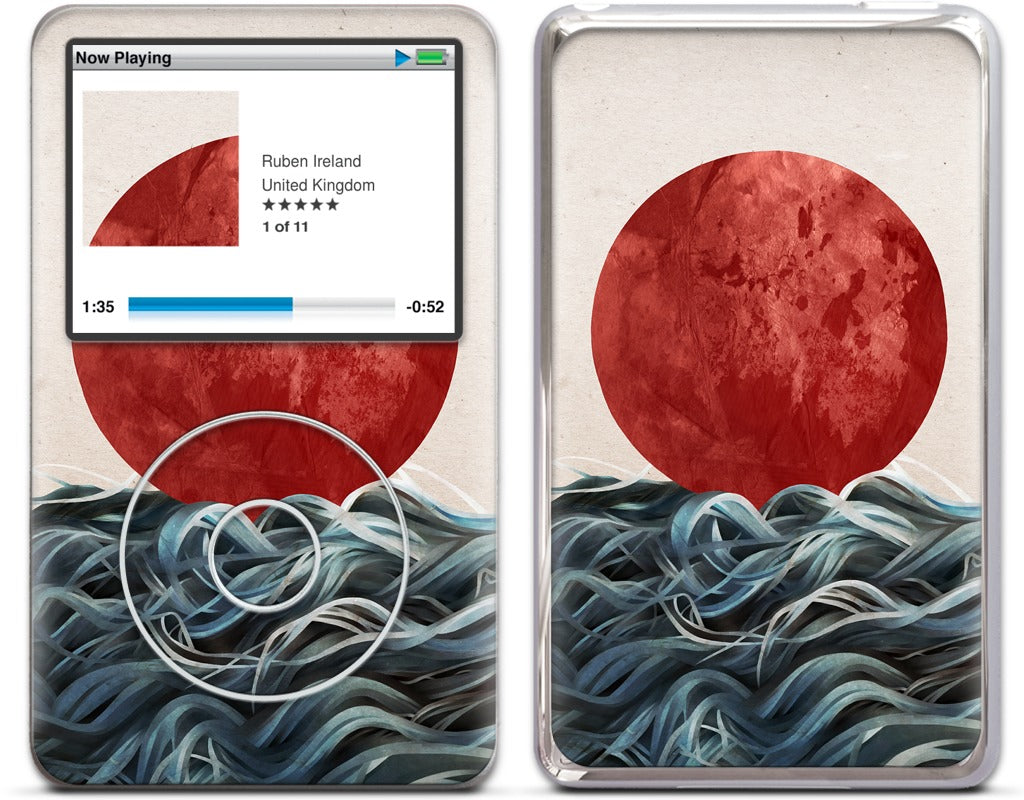 Sunrise in Japan iPod Skin