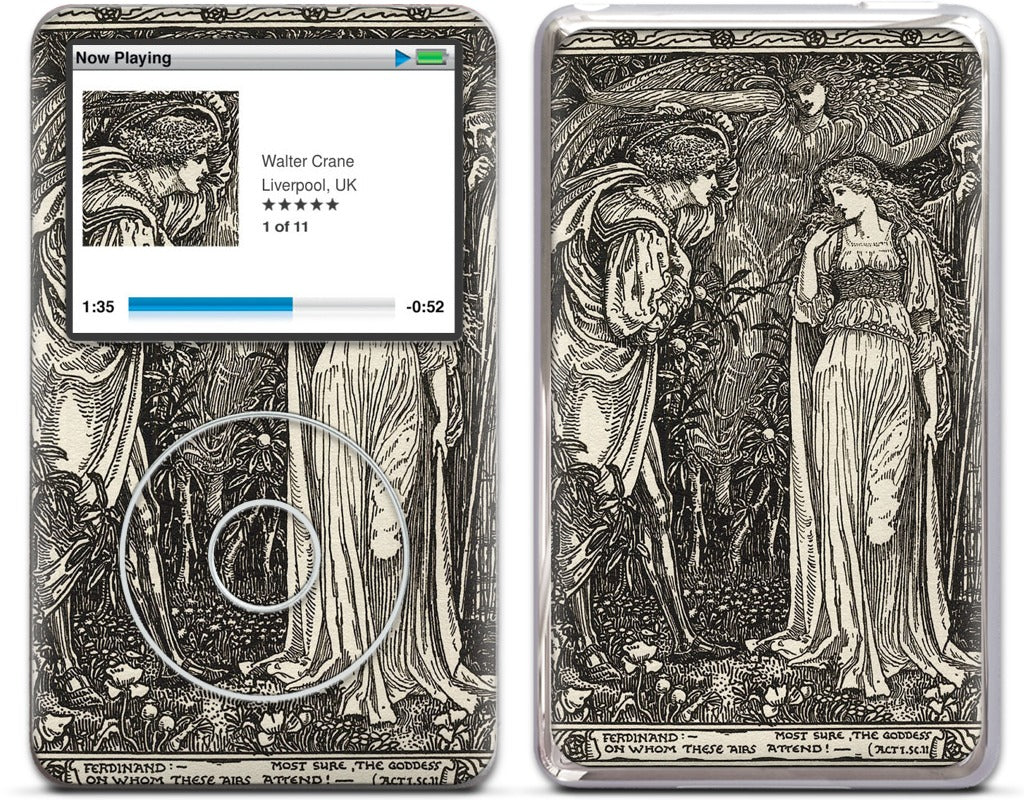 The Temptest iPod Skin
