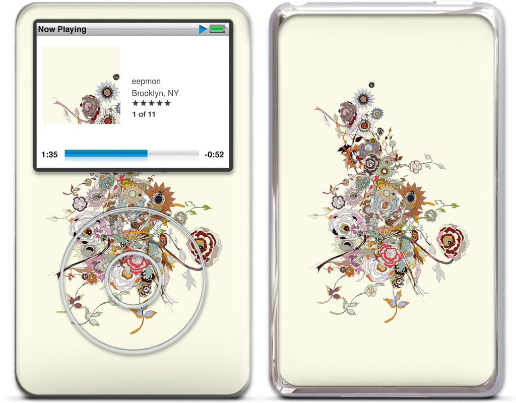 Chaos Bloom Spring Irritation iPod Skin