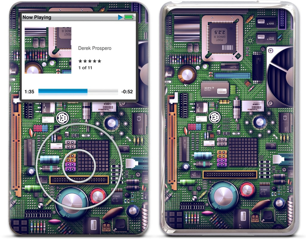Motherboard iPod Skin