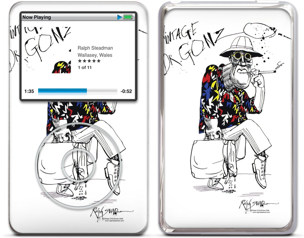 Dr. Gonzo iPod Skin