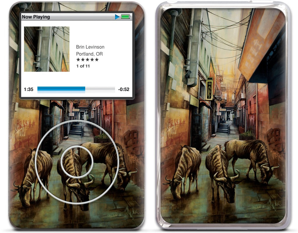 Street of Three Beasts -Levinson iPod Skin