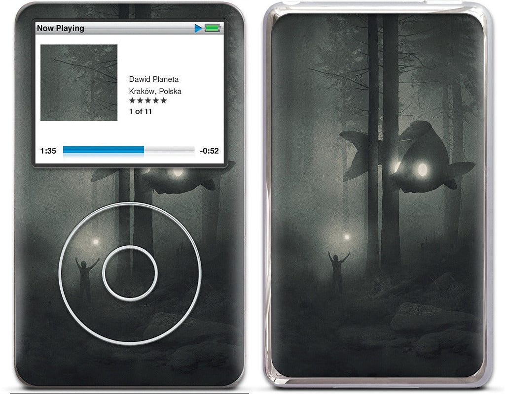 Deep Forest (phones) iPod Skin