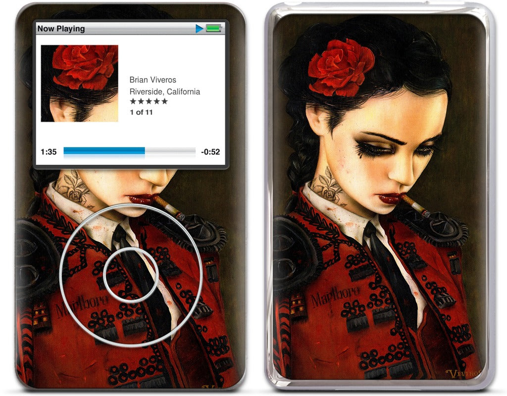 Bull Fight Her iPod Skin