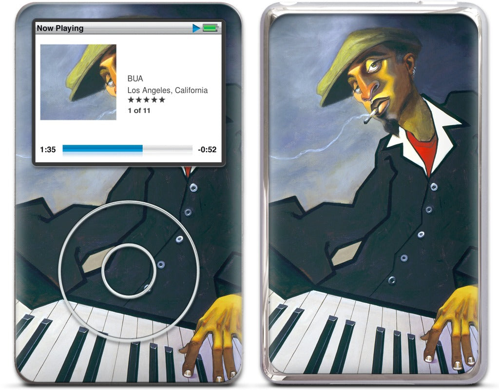 Piano Man II iPod Skin