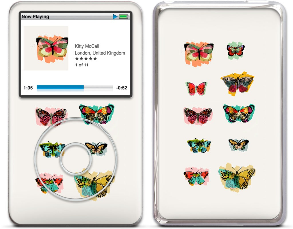 Papillons iPod Skin