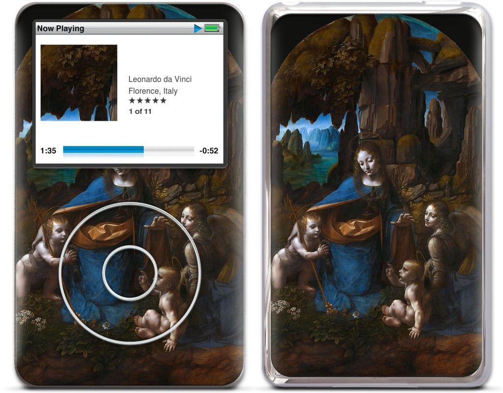 Virgin of the Rocks iPod Skin