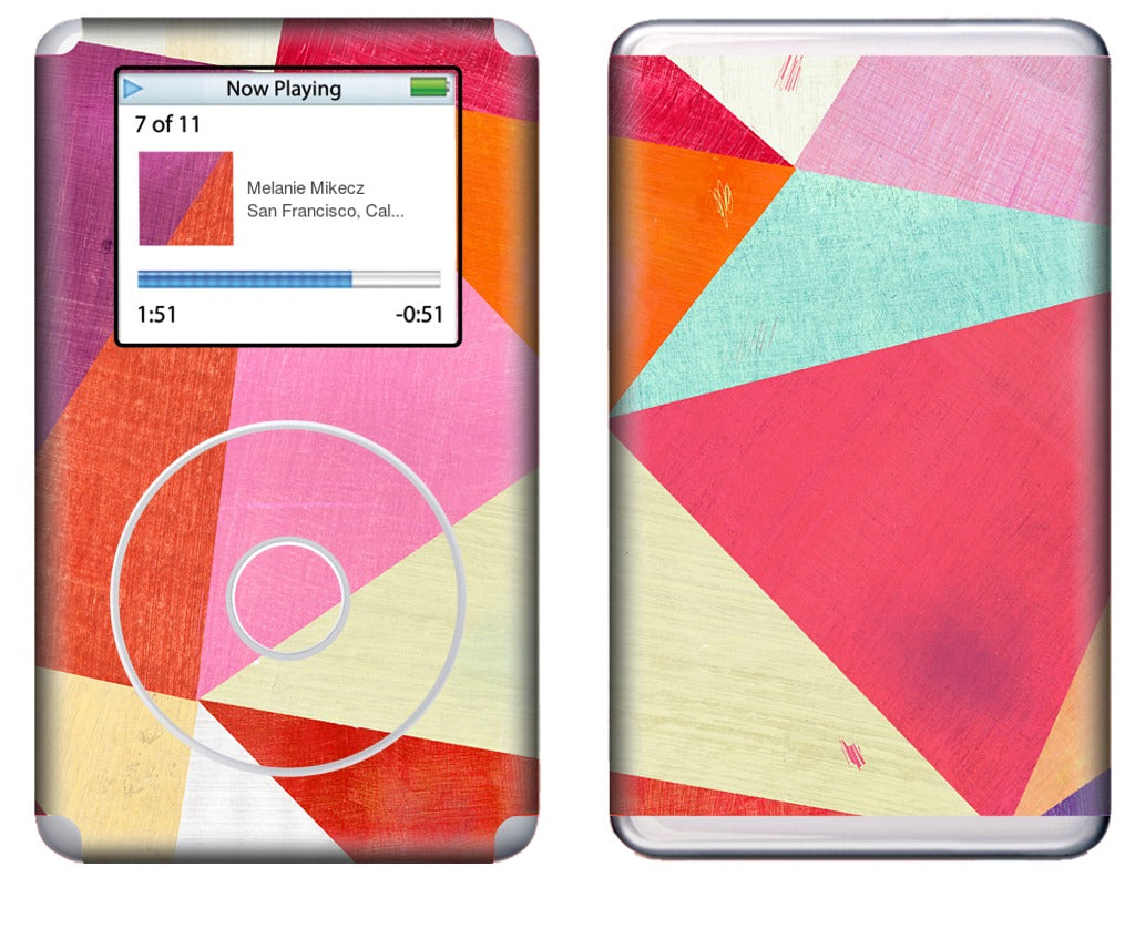 Pink Triangle iPod Skin