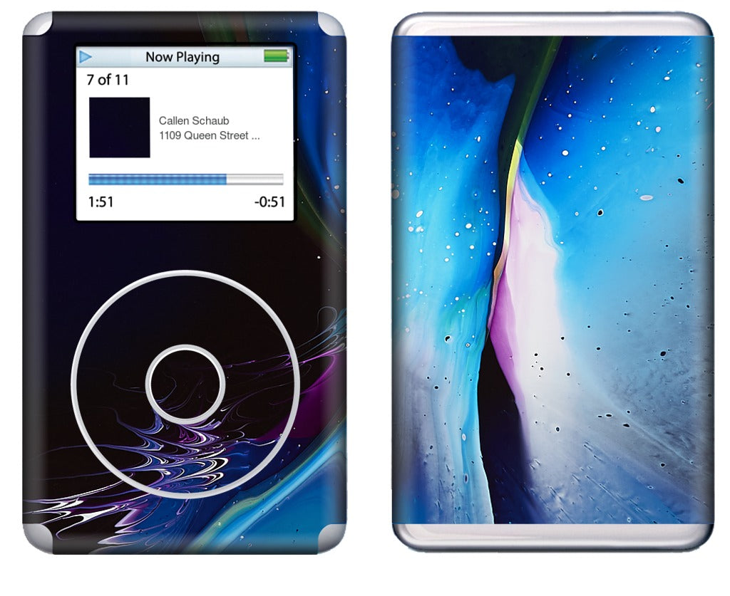 Blue Shift iPod Skin