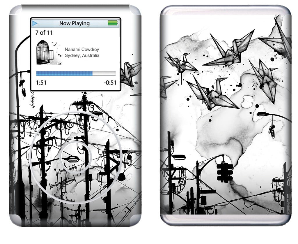 Cable Cranes iPod Skin