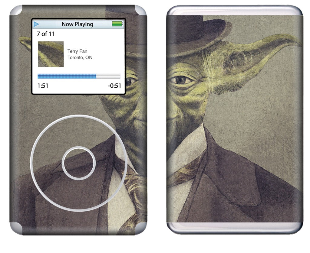 Sir Yodington iPod Skin