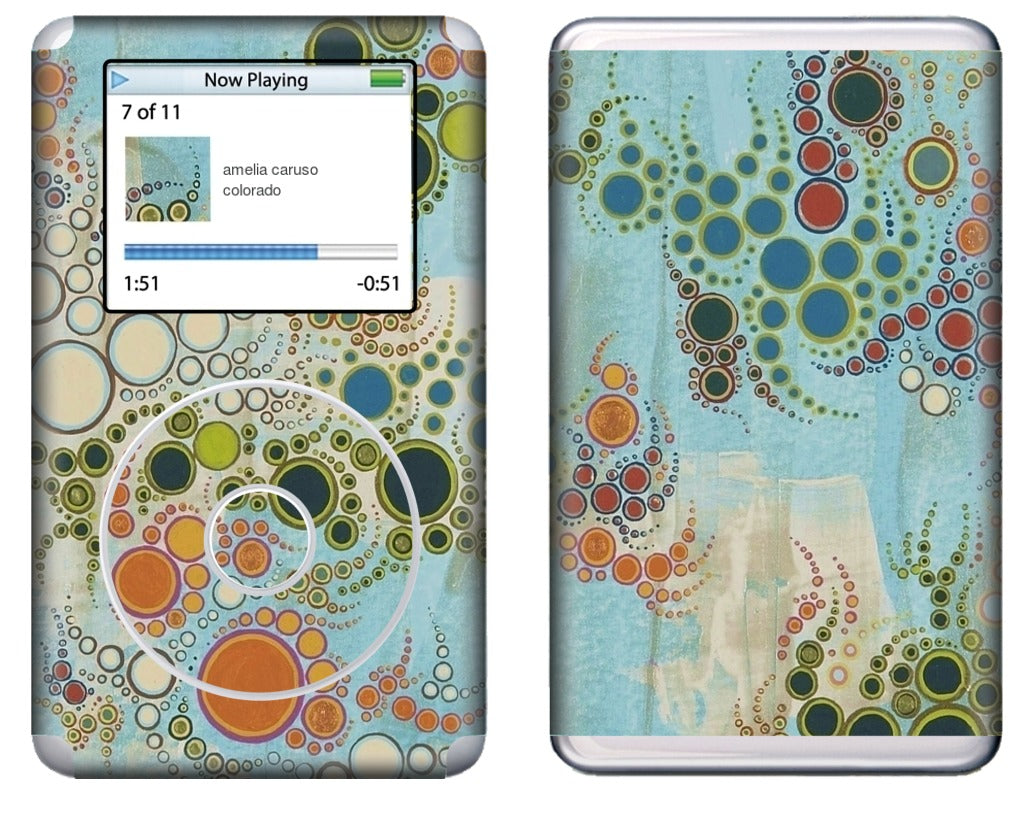 Untitled on Watercolor Paper #113 iPod Skin