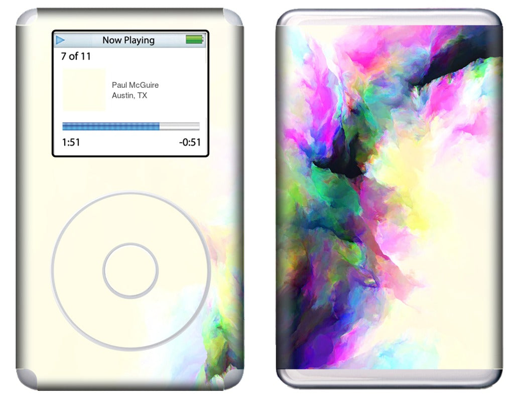 Fire Flower iPod Skin
