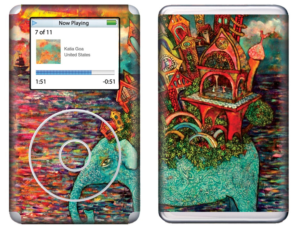 "Warm Waters" iPod Skin
