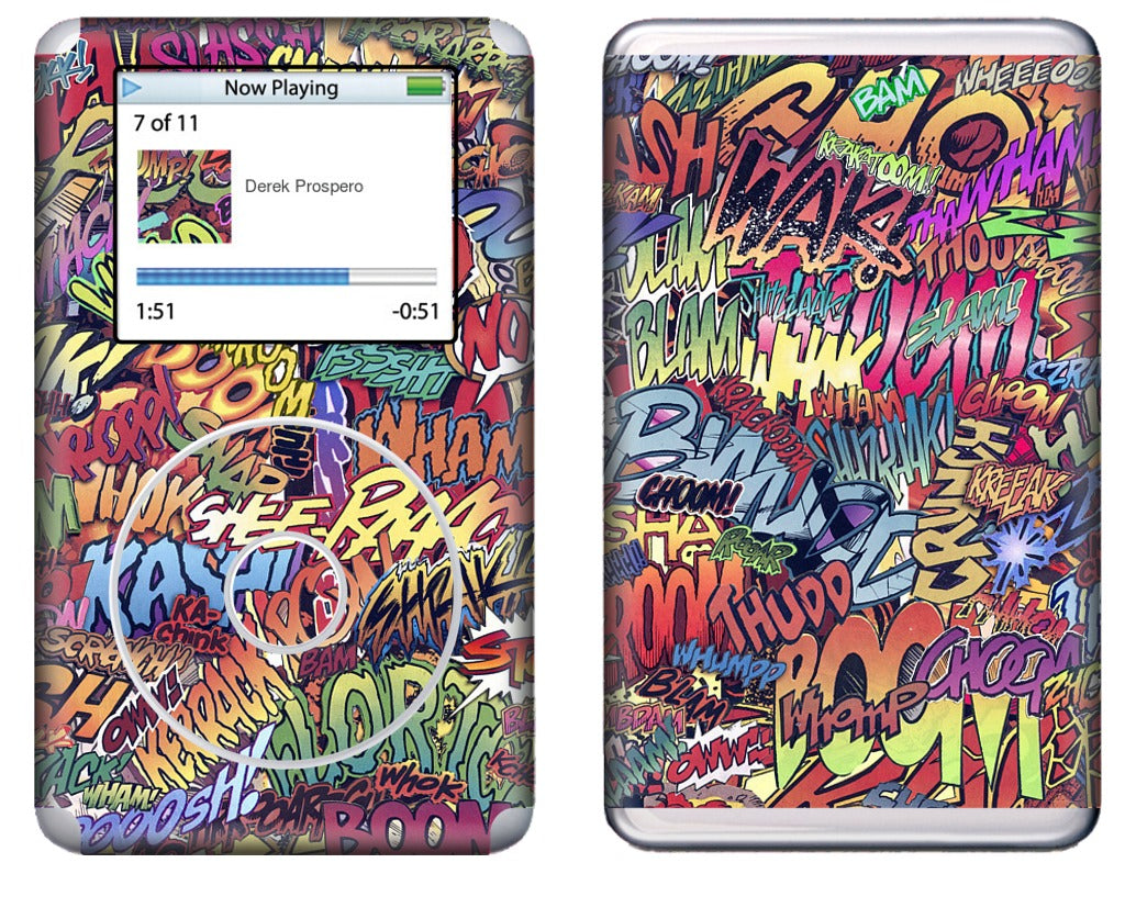 Action Packed iPod Skin