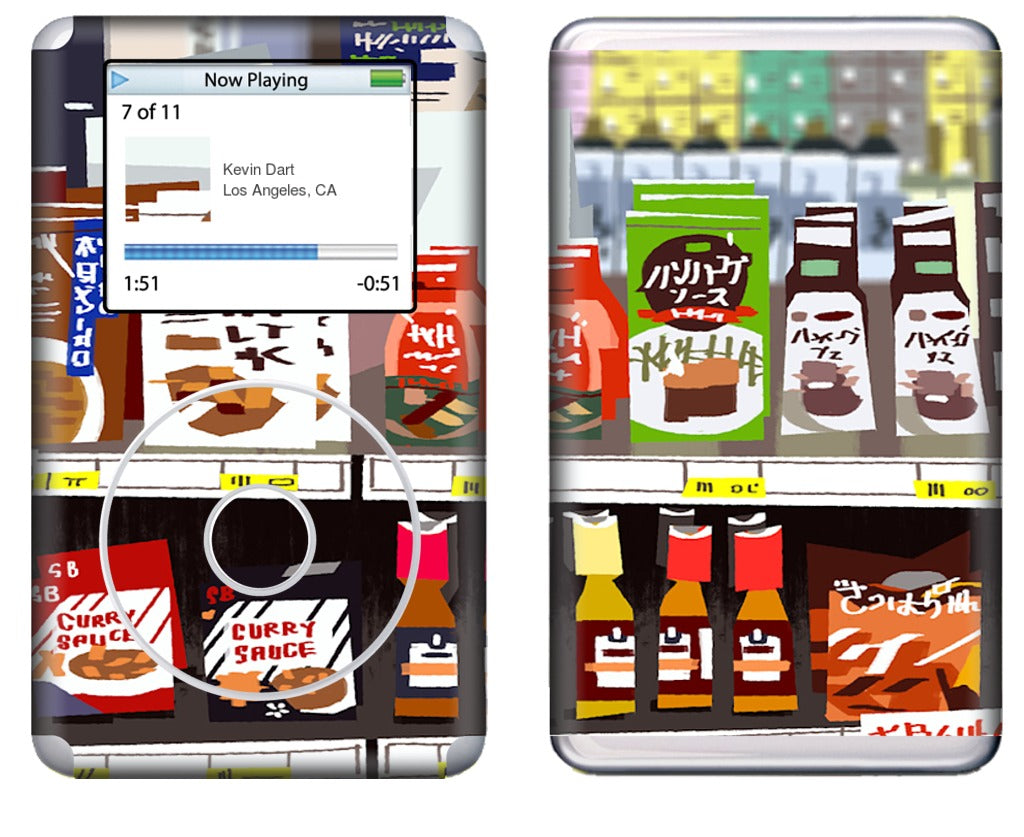 Mitsuwa iPod Skin