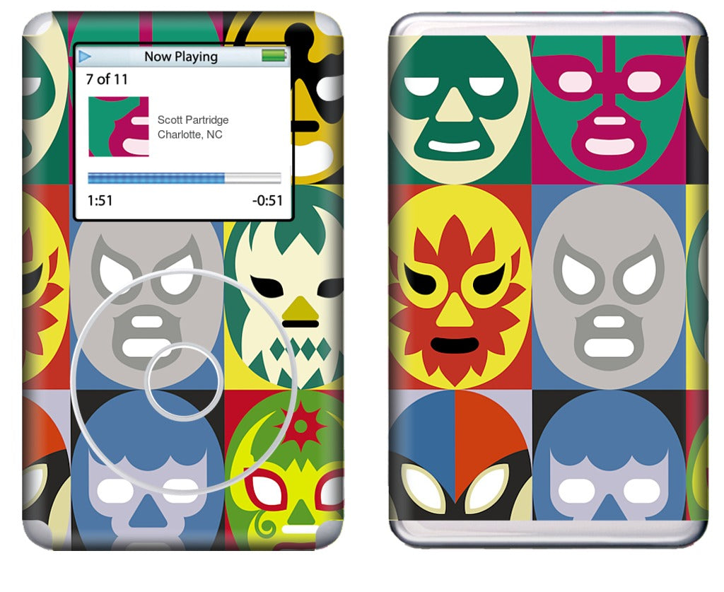 Lucha Libre iPod Skin