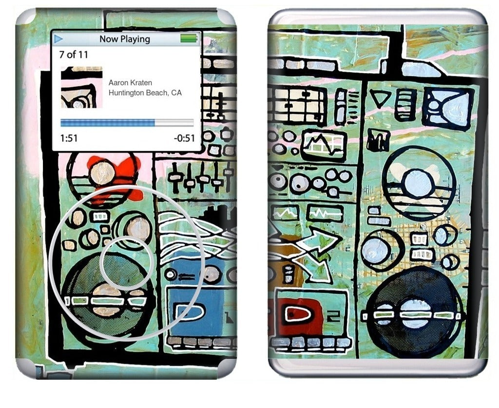 Ghetto Blaster iPod Skin