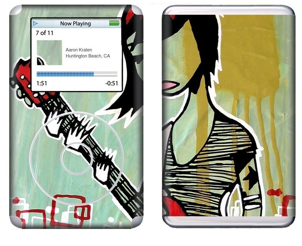Guitar Hero iPod Skin