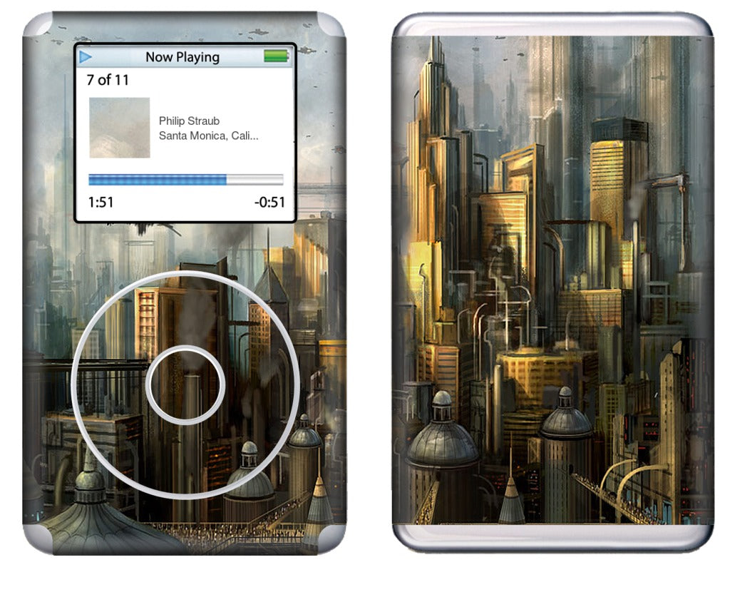 Metropolis iPod Skin