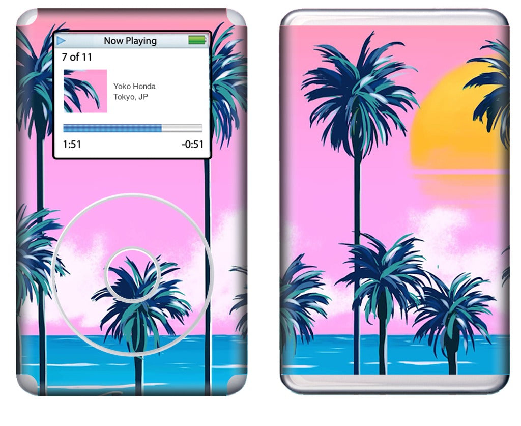 Sunset Lovers iPod Skin