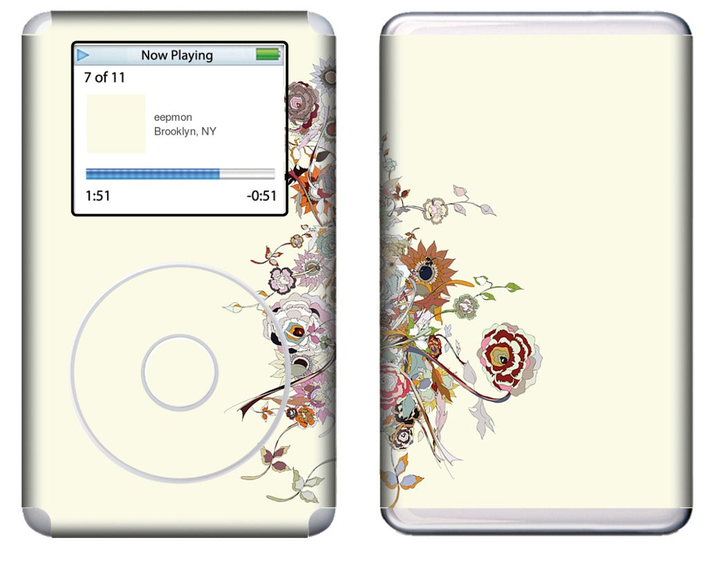 Chaos Bloom Spring Irritation iPod Skin