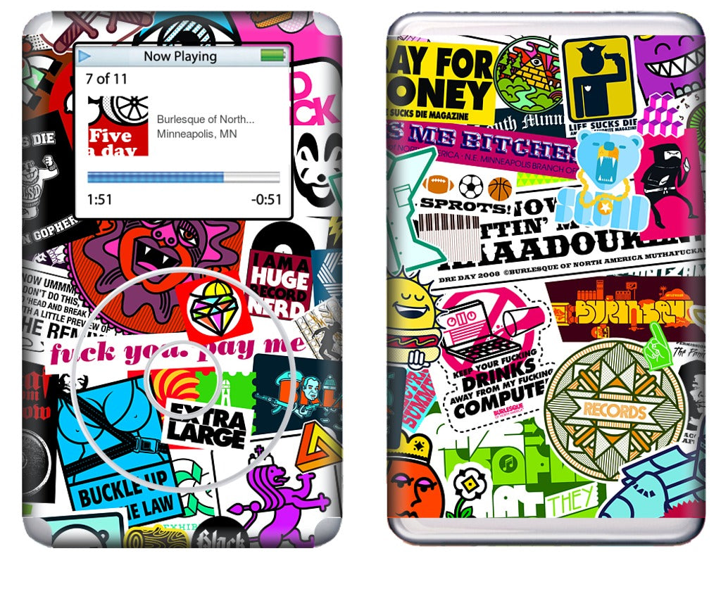 Too Much Everything iPod Skin