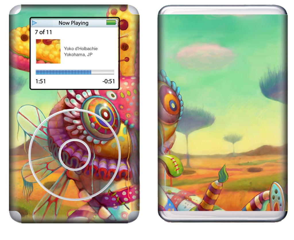 Happy World iPod Skin