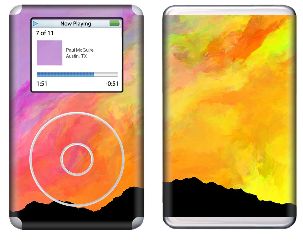 Dawn Aurora iPod Skin