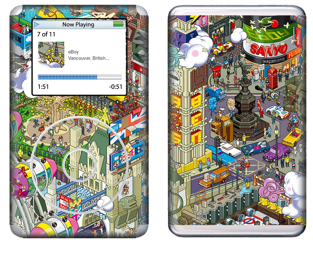 London iPod Skin