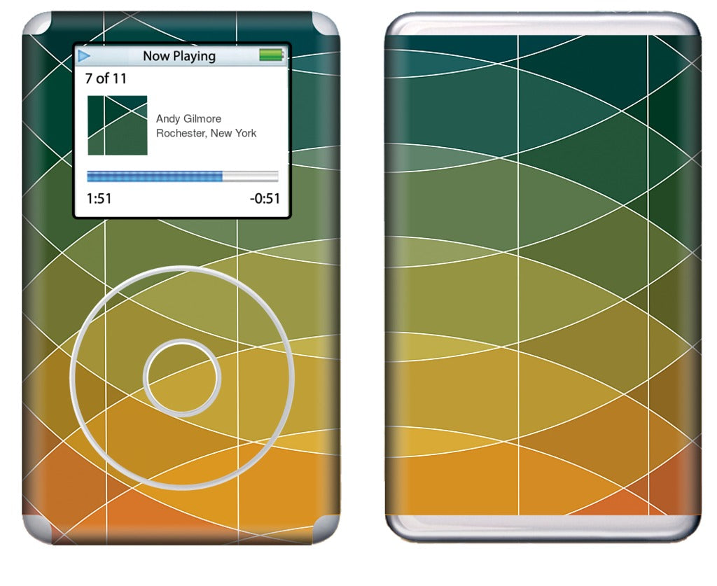 Chroma iPod Skin