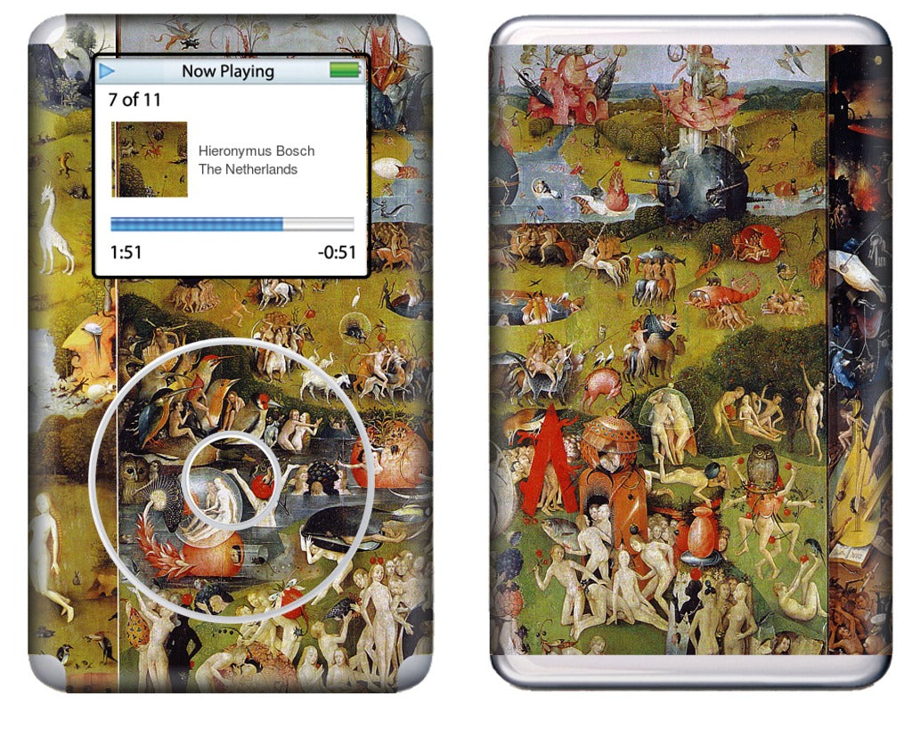 Garden of Earthly Delights iPod Skin