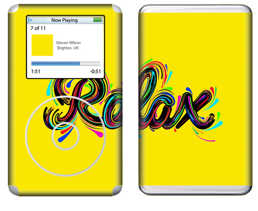 Relax iPod Skin