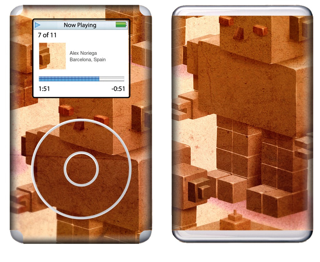 Cubohs iPod Skin