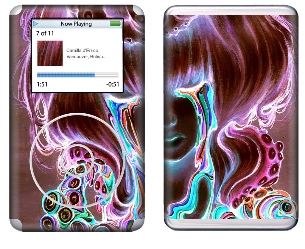 The Dream Melt Inverse iPod Skin