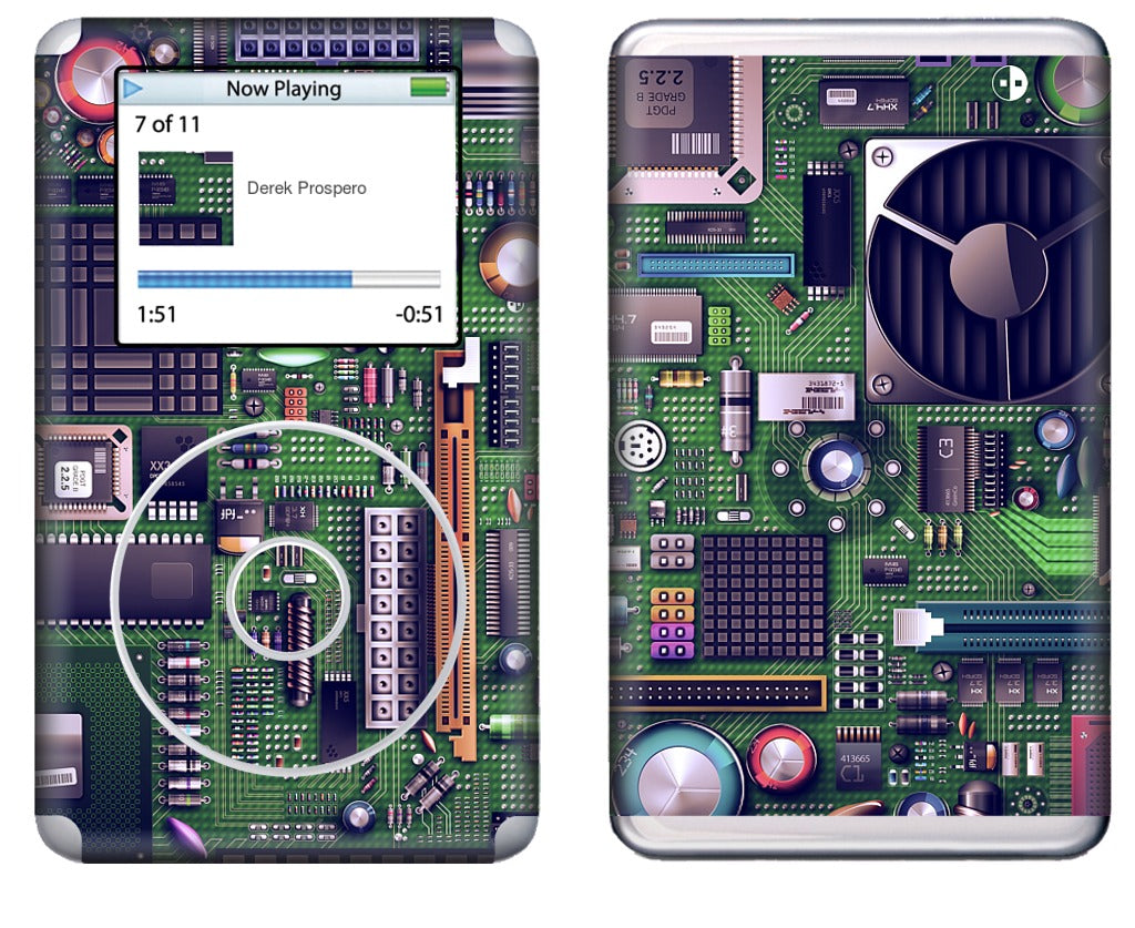 Motherboard iPod Skin