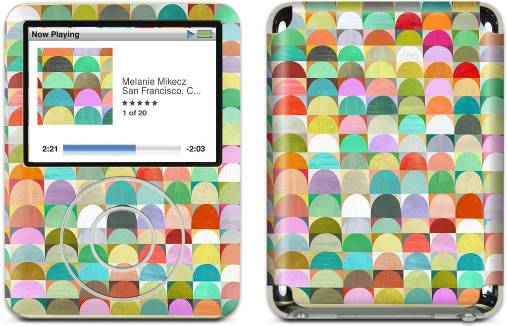 Half Circles iPod Skin